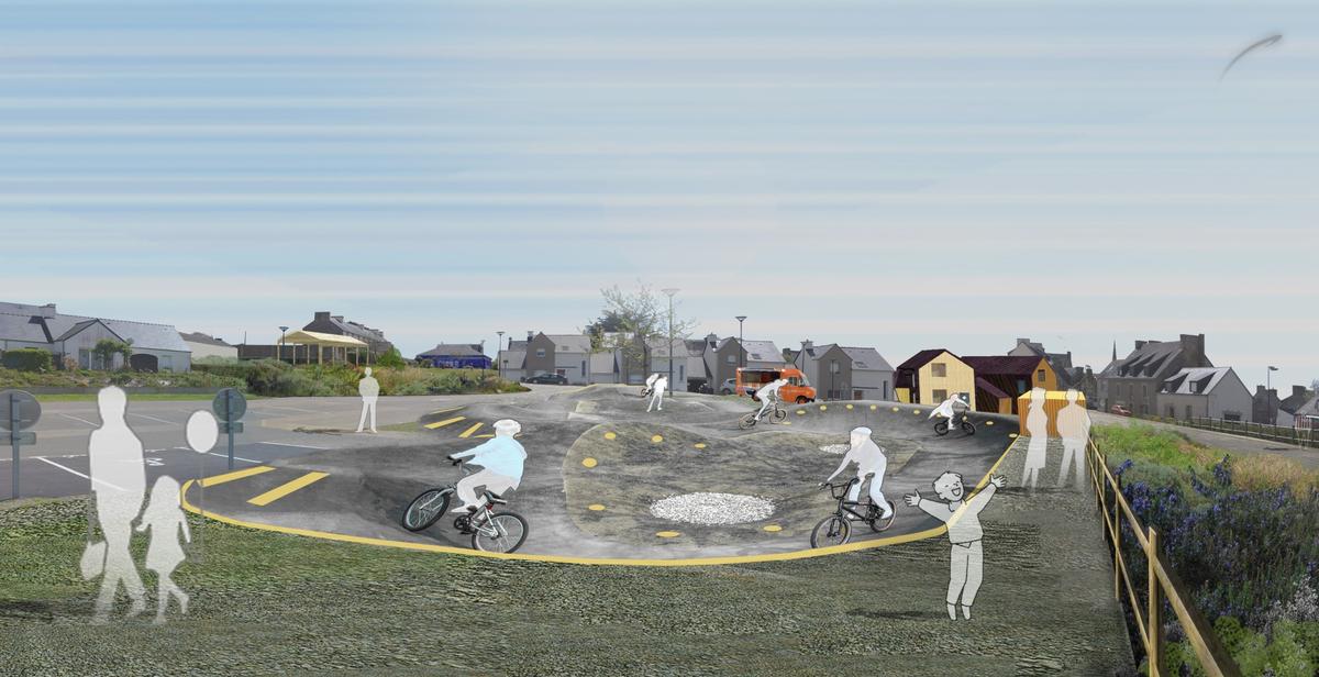 Place centrale - SAINT-NIC (29) - 1