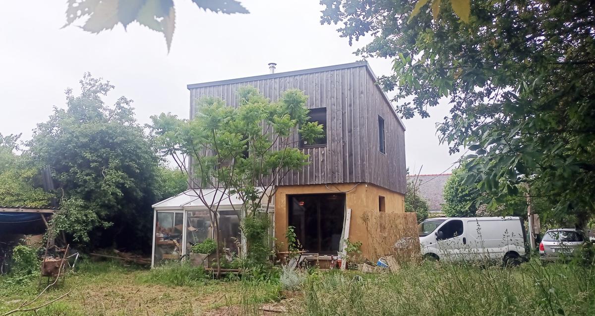 Surélévation de maison - MOELAN (29) - 1